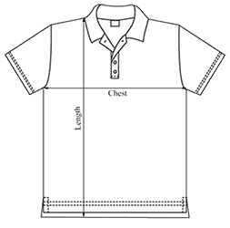 24508-Men’s Classic Bamboo Polo Shirt